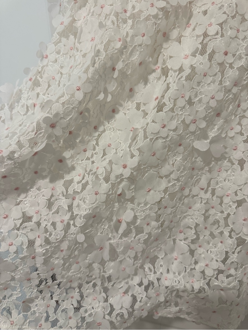For Love and Lemons Stacked Blossom Lace Mini Dress - Picture 10 of 14